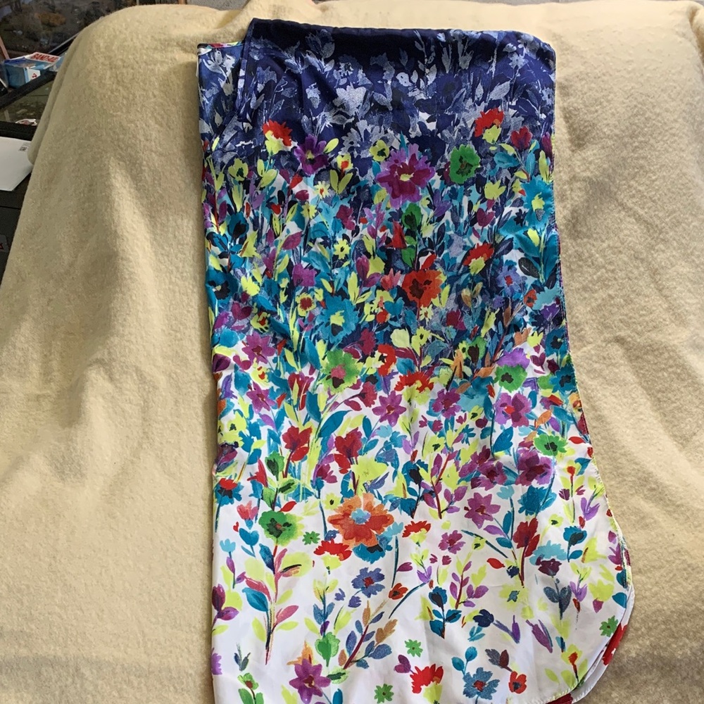 Vibrant Multicolor Floral kaftan